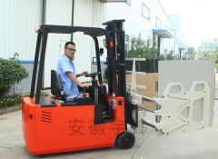 抱夾式電動叉車