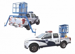 車載鋁合金式升降作業(yè)平臺_諾力高空作業(yè)平臺