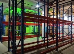 江西湖南橫梁式貨架案例展