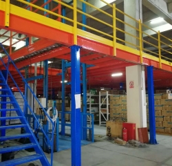 鋼結(jié)構(gòu)平臺_閣樓式貨架-湖南貨架