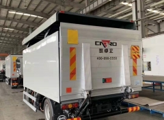 江西長沙凱卓立汽車升降尾板交付客戶使用